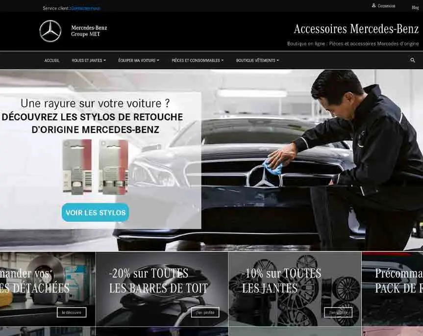 mercedesaccessoires freelance creation site internet caen mercedesaccessoires