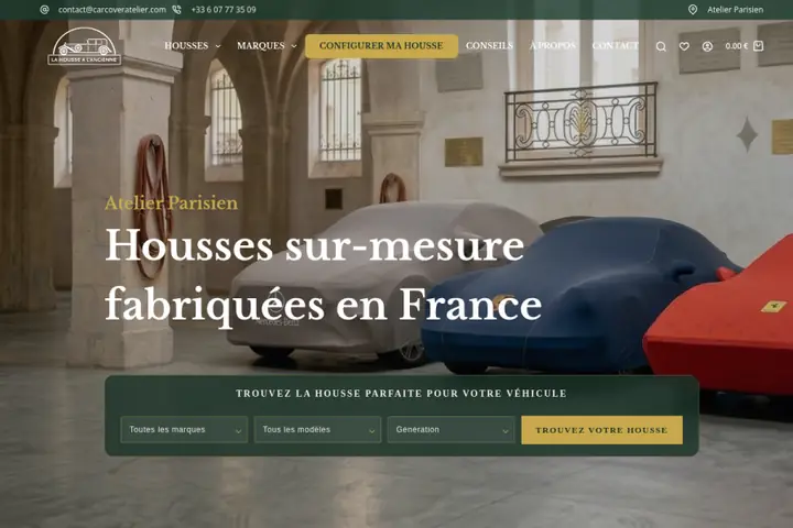 Refonte WordPress WooCommerce du site lahoussealancienne.com